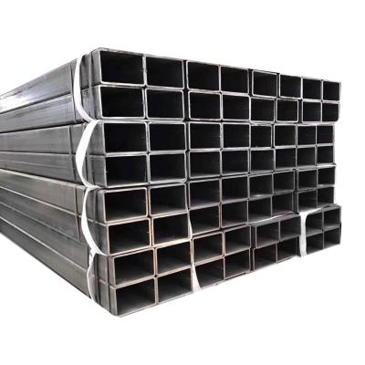 China Fluid Pipe Manufacturer ASTM A106 A36 A53 Thick Wall Welded Square Pipe ERW Carbon Steel Square Tube for sale