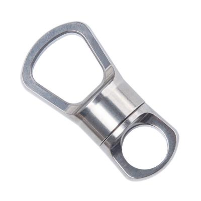 China Lightweight Titanium Universal Buckle Keychain Portable Outdoor Alloy Personality Creative Custom EDC for sale