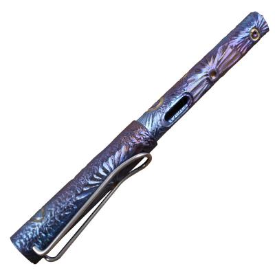 China Titanium Multifunctional Outdoor Self Defense Pen With Logo Engraved Survival Tactical for sale