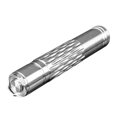 China Powerful Lighting LED Titanium Alloy Strong Light Flashlight Rechargeable Tactical Flashlight Outdoor EDC Tool for sale