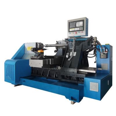 China Automatic Lathe Steel Pipe Spinning Machine CNC Spinning Machine Necking Hotels Hotels Bottle Tube Turning Forming Machine for sale