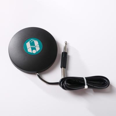 China High Quality Heavy Non-slip Design Foot Pedal Tattoo Easy Moving Round Foot Switch for sale