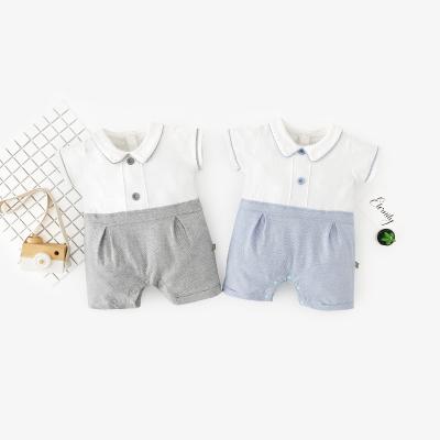 China Vintage Summer Baby Boy Clothing Set High Quality Baby Boy One Piece Suit for sale