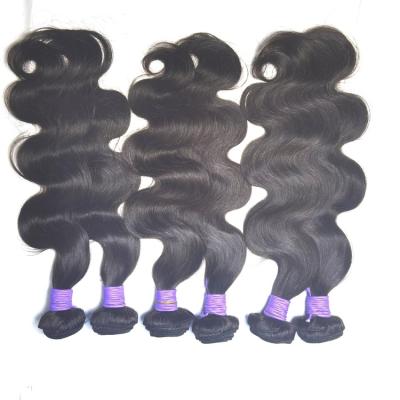 China Factory Supply 100g Black Brazilian Body Wave Wig Without Chemical Treatment Part Wig Body Wave Cuticle Aligned Virgin Hair Bundle for sale