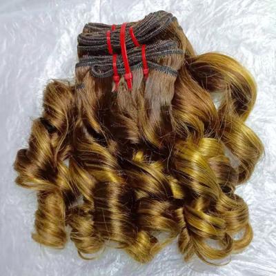 China Natural Wave 100% Raw Virgin Remy Human Hair Wave Bundles Russian Hair Hair Weft Extensions for sale