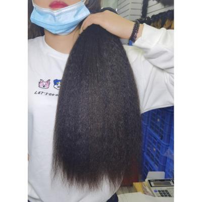 China 2020 new style 100%young girl's virgin hair ring extensions body wave blealchable and dyeable virgin curly straight connection for sale