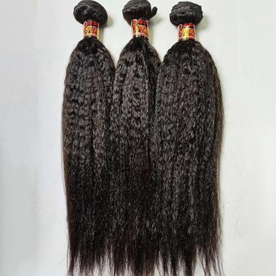 China Factory direct sale black curly color straight color yike straigh curly hair bundle 10inch tape hair extensions 100% brazilian hair bundle, 2022 for sale