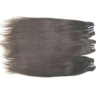 China Hot Sale Black Straight Hair No Smell No Shedding No Bone Hair Bundles Straight With Closure for sale