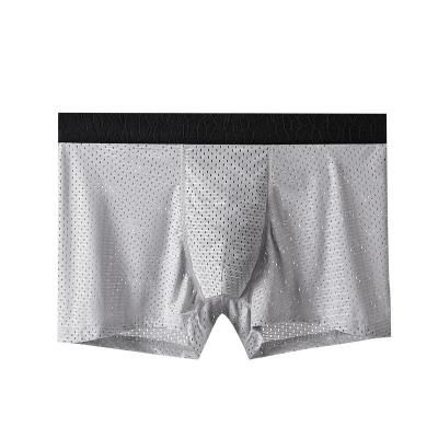 China Antibacterial Sexy Men's Underwear Antibacterial Sexy Men's Underwear Graphene Boxers Oversized Summer Breathable Boxers for sale