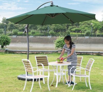 China Patio\Garden\Outdoor\Hotel\Beach 10 Feet Outdoor Patio Sunshade Luxury Hanging Banana Cantilever Umbrella for sale