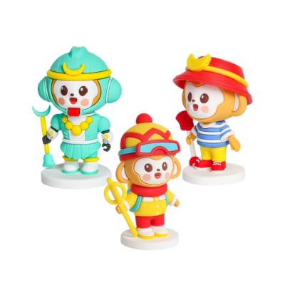 China For Super Hot Selling Monkey Online Education Gift Super Travel To Western PVC Action Figure Toy for sale