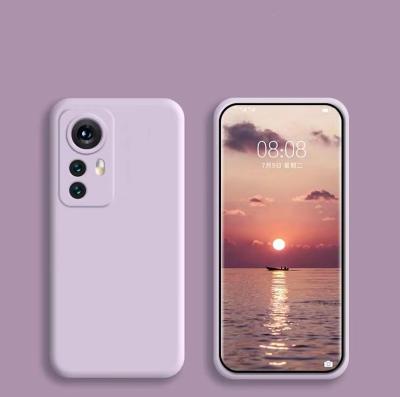 China Shockproof light purple silicone frosted shockproof protective phone case, suitable for various models of Xiaomi phones for sale