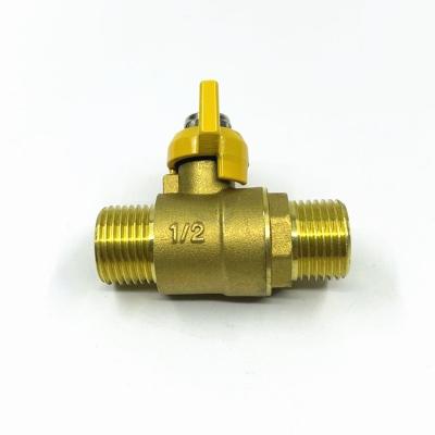 China Professional Manufacturer of Male Female Brass T Handle Ball Valve Equal for sale