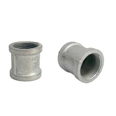 China Piping System Malleable Iron Pipe Fittings Cast Iron Elbow Tee Socket Connector Galvanized Black Iron For Fire Fighting System for sale