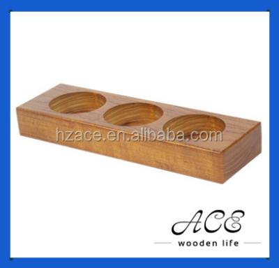 China Viable Wooden Beer Rack Beer Sample Tray Cup Holder for sale