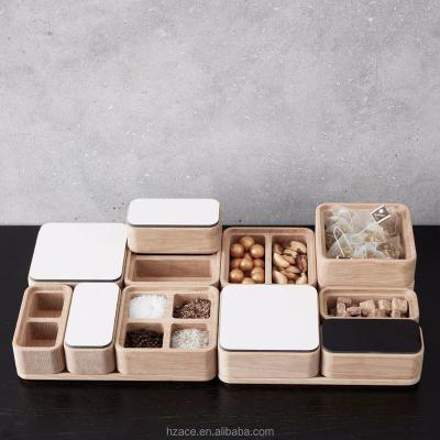 China Viable wooden storage boxes for salt, jewelry, souvenirs Storage Boxes & Bins for sale