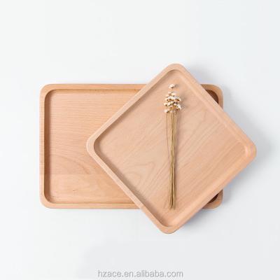 China Hot Selling Supplied Rectangle Tray Tray Wood Tea Tray ACE2126 for sale