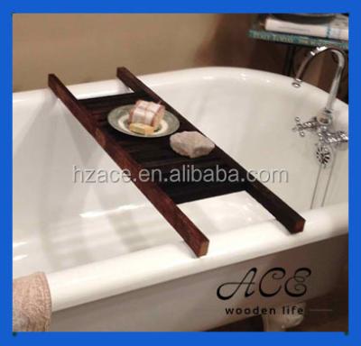 China Solid Wood Wooden Bath Rack Shelf Customize Inside Wood Holder rubber wood,beech,oak,acacia,black walnut for sale