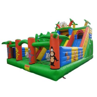 China Cheap Inflatable Game Park Amusement City Amusement Park, Inflatable Amusement Park Kids Funny Playground for sale