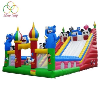 China Outdoor Playground Park Amusement City Amusement Park Rental Inflatable Playground for sale