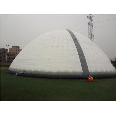 China Transparent White Inflatable Huge Inflatable Event Tent Giant Inflatable Dome Winter Tent Window Winter Tent for sale