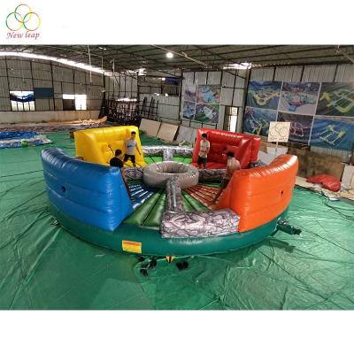 China As Picture Or Your Request Giant Inflatable Hungry Hippo Chow Down Game Interactive Game For Kids for sale