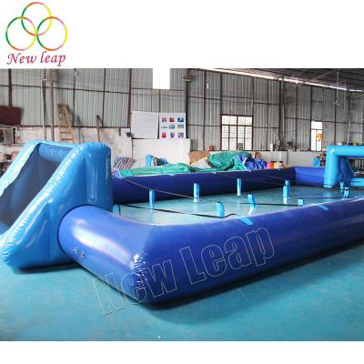 China Inflatable Sport Outdoor Inflatable Playground Football Playground Giant Soccer Field for sale