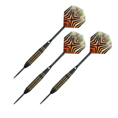 China Cheap 6pcs Brass Soft Barrel Dart Dart Set With High Quality Steel Tip Darts for sale