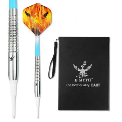 China 2020 Hot Selling Professional 90% Tungsten 3pcs E MYTH Rise Moon 2ba Tip Tungsten Soft Dart for sale