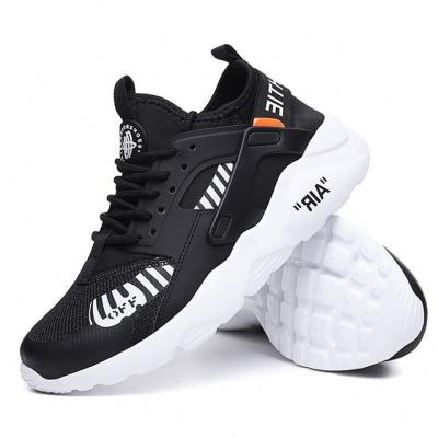 China Fashion\leather or Mesh Men Women black white comfortable\durable running casual sports fashion low moq custom logo brand sneakers customize shoes for sale