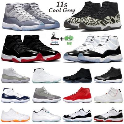 China Basketball Court Sneakers AIRE JOrDAN LuCA 11 High Quality Basketball Shoes LOW Mens Womens ACCORD Retro Cool Gray 11 Space Jam Dress Trainers Sneakers for sale