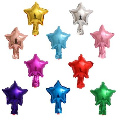 China Happy Birthday Star 5inch/10inch Foil Balloons Mini Size Self-Sealing Balloon Wedding Love Balloons for sale