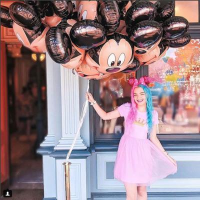 China Large Party Size American Style Mickey Minnie Mouse Foil Balloon Cartoon Helium Children Play Balloons for sale