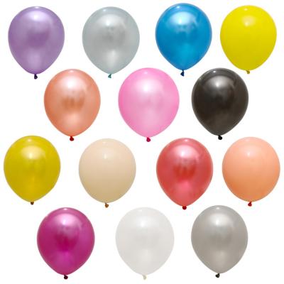 China Party best quality round shaped latex balloon 12 inch pearl latex balloons for birthday party decorations for sale