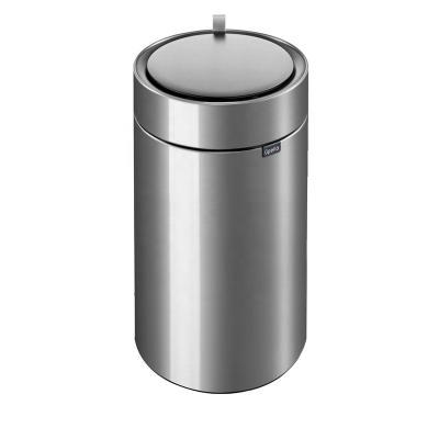 China China Standard Size Stainless Steel Viable Wholesale Metal Waste Bin, Trash Bin for sale