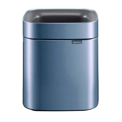 China Wholesale Classic Viable Under Sink Metal Trash Can Without Lid for sale