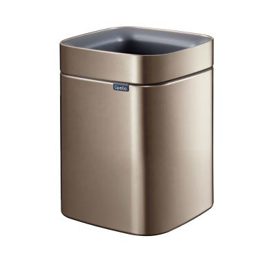 China Sustainable Cheap Singapore Stainless Steel Garbage Bin With Bag for sale