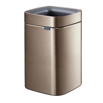 China Sustainable Room Dust Bin Metal Bag Holder Dust Bin Waste Bin for sale