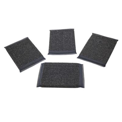 China Stocked Stainless Steel Wire Cleaning Sponge And Polishing Sponge And Kitchen Cleaning Sponge for sale