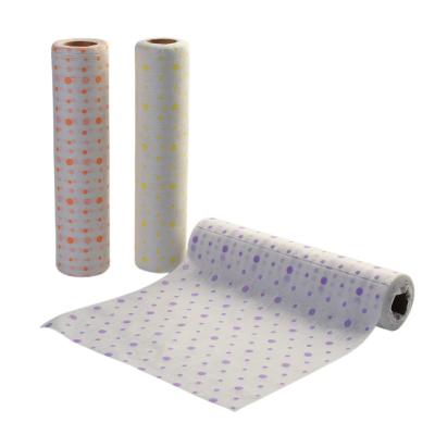 China Disposable non-woven cleaning cloth and jumbo tissue for sale