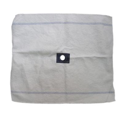 China Stocked Cotton Floor Mop Cloth With Middle Hole And Cotton Floor Mop Cloth for sale