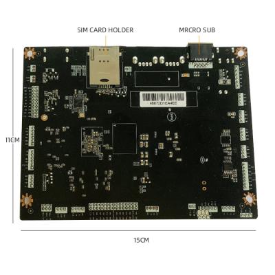 China Industrial Grade Android Panel RK3288 Support 4G SIM GPS BT RS232 4 Core WIFI For Vending Machine 11*15cm for sale