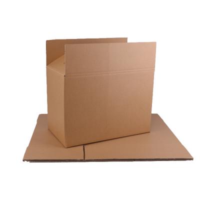 China Outer Gift Packaging Box Carton Big Small Size Cardboard Paper Flat Packed Corrugated Cardboard for sale