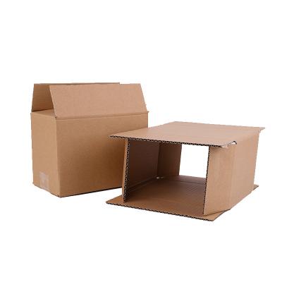 China Custom Logo Printed Cardboard Packaging Box Corrugated Carton Moving Packaging Box for sale