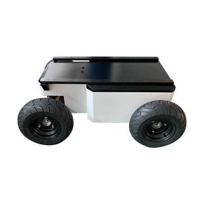 China 2020 High Efficiency New Design Platform Cart UGV Industrial Intelligent Robot With Four Wheels For Disinfection for sale