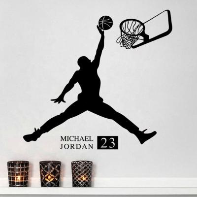 China WALL STICKER FIBA ​​World Championship NBA Basketball Wall Decor Sticker for sale