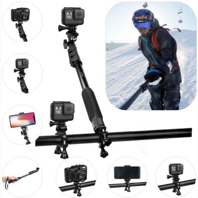 China Universal Digital Camera Sports Camera Blue Tooth Selfie Stick Tripod For Outdoor Live Streaming Skiing Surfing Diving for sale