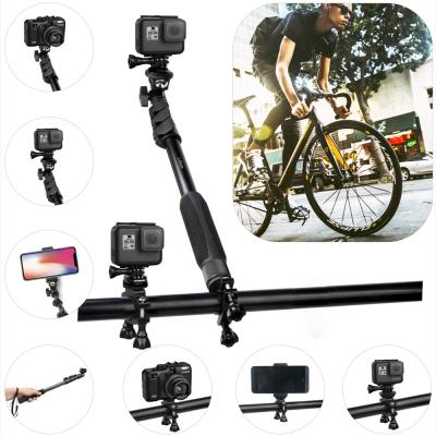 China Universal Digital Camera Selfie Stick for GoPros Cameras Cell Phones for Bicycle Push Cycle Push Cycle Mountain Bike Recycling for sale