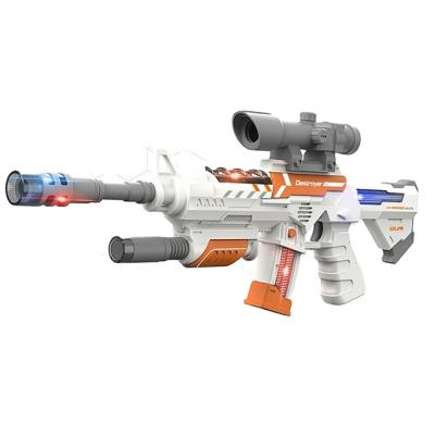 China Amazon Hot Sale Space Toy Electric Gun Toy Electronic Firearm With Light Noise for sale