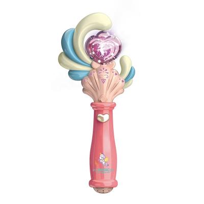 China Fashion girl lovely Toy Electronic Flash Magic Wand Toy Magic Stick Toy with light and music QT2108013 for sale